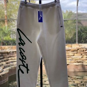 LACOSTE LIVE SIGNATURE‎ TEXTURED FLEECE SWEATPANTS